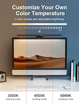 TB-30SA Monitor Light Bar – Eye Care • Adjustable Brightness • USB Powered